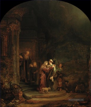 Die Heimsuchung Rembrandt Ölgemälde